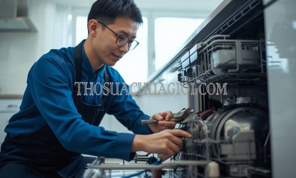 thợ sửa máy rửa chén tại kon tum uy tín