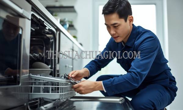 Thợ sửa máy rửa chén tại Lào Cai gọi 30 phút có mặt