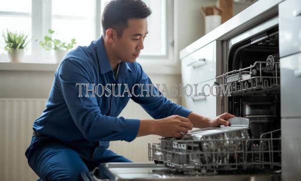 thợ sửa máy rửa chén tại vĩnh long uy tín