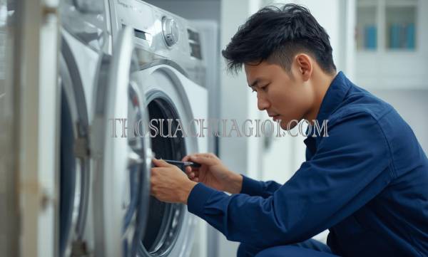 thợ sửa máy sấy quần áo tại cà mau