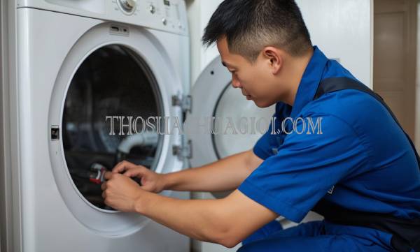 thợ sửa máy sấy quần áo tại đà lạt