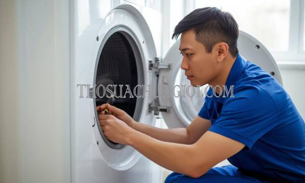 thợ sửa máy sấy quần áo tại hải phòng