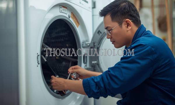 thợ sửa máy sấy quần áo tại huế