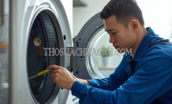 thợ sửa máy sấy quần áo tại vinh uy tín