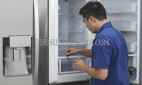 Thợ sửa tủ lạnh KCN Mỹ Xuân liên hệ 10 phút có