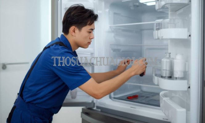 thợ sửa tủ lạnh tại chung cư 8x rainbow