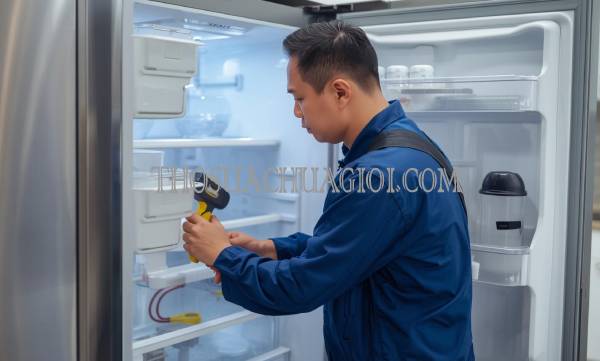 thợ sửa tủ lạnh tại chung cư âu cơ tower giá rẻ
