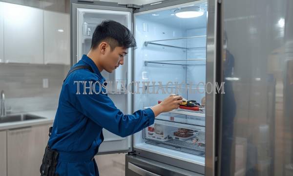 thợ sửa tủ lạnh tại chung cư âu cơ tower uy tín