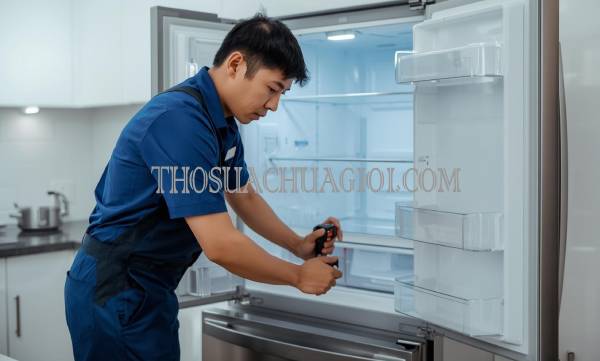 Thợ sửa tủ lạnh tại chung cư Âu Cơ Tower chất lượng 25 phút có