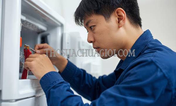 Thợ sửa tủ lạnh tại chung cư Belleza Apartment gọi 30 phút có mặt