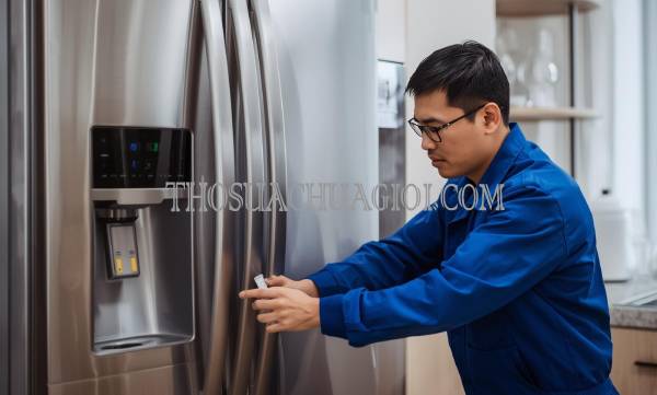 thợ sửa tủ lạnh tại chung cư happy one thạnh lộc giá rẻ