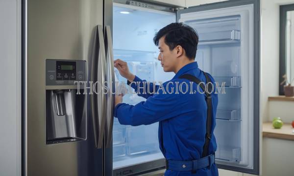 thợ sửa tủ lạnh tại chung cư happy one thạnh lộc