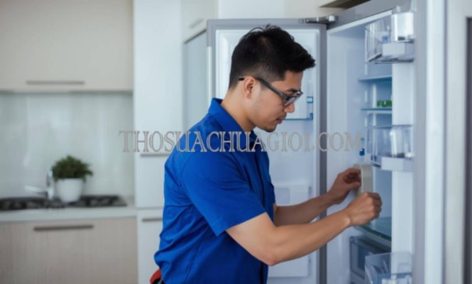 thợ sửa tủ lạnh tại chung cư him lam nam khánh