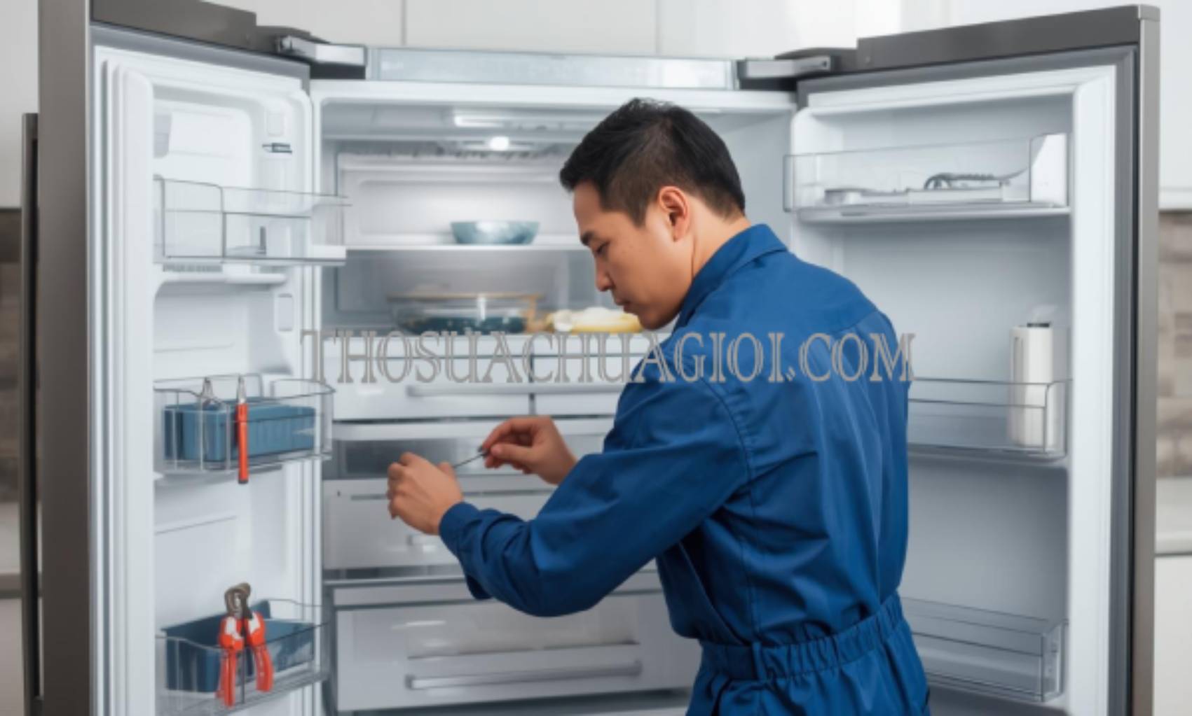 Thợ sửa tủ lạnh tại chung cư Him Lam Nam Khánh uy tín 15 phút đến nơi