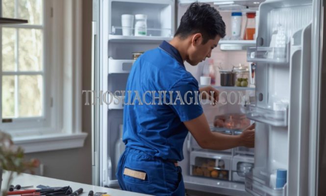 thợ sửa tủ lạnh tại chung cư him lam phú an uy tín