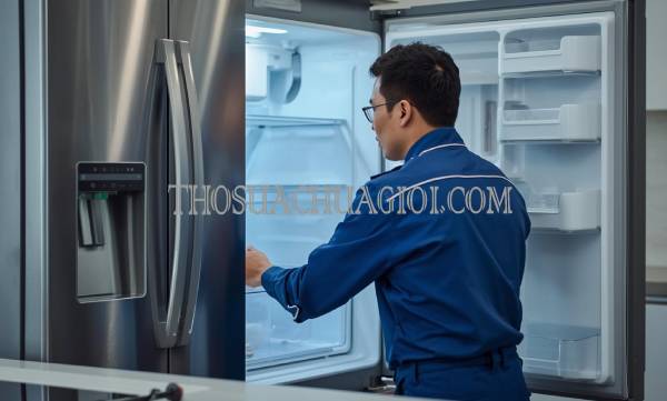 thợ sửa tủ lạnh tại chung cư hoàng anh thanh bình