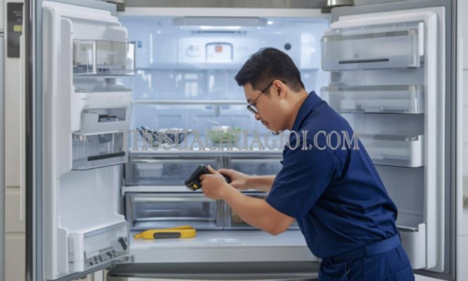 thợ sửa tủ lạnh tại chung cư sky 89