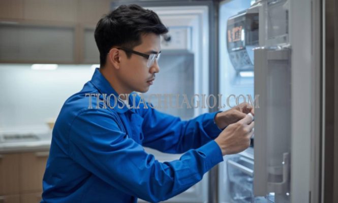 thợ sửa tủ lạnh tại chung cư sunshine diamond river giá rẻ