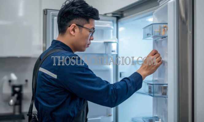 thợ sửa tủ lạnh tại chung cư the everrich 1
