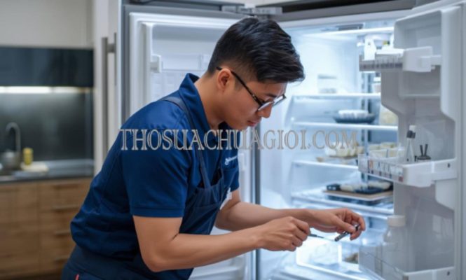 thợ sửa tủ lạnh tại chung cư the everrich 1 uy tín