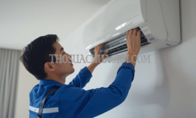 thợ tháo lắp máy lạnh kcn phú mỹ