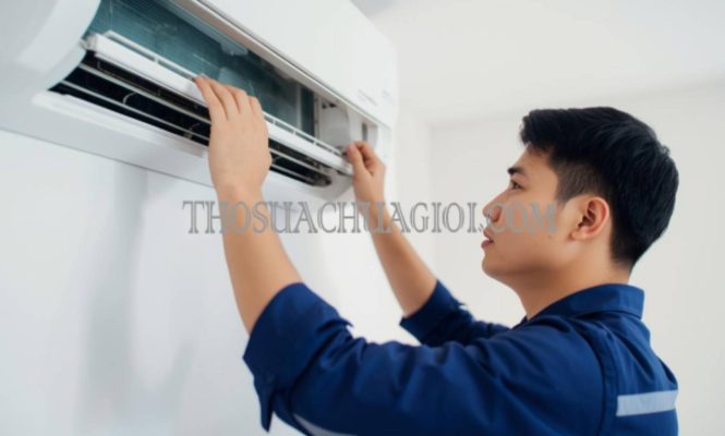 thợ tháo lắp máy lạnh kcn phú mỹ uy tín