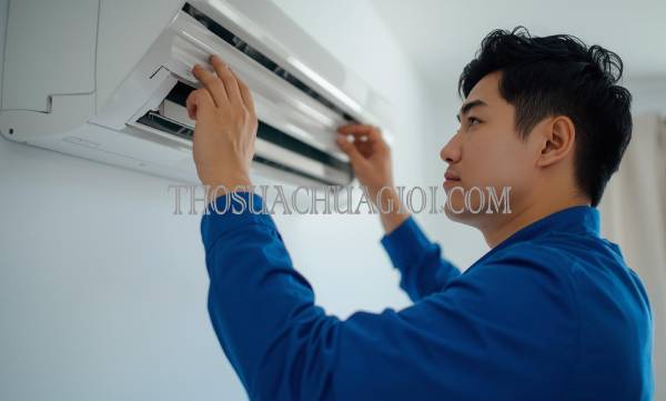thợ tháo lắp máy lạnh phường đức phổ giá rẻ