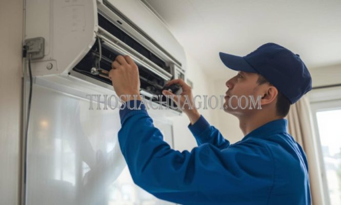 thợ tháo lắp máy lạnh phường minh hưng giá rẻ