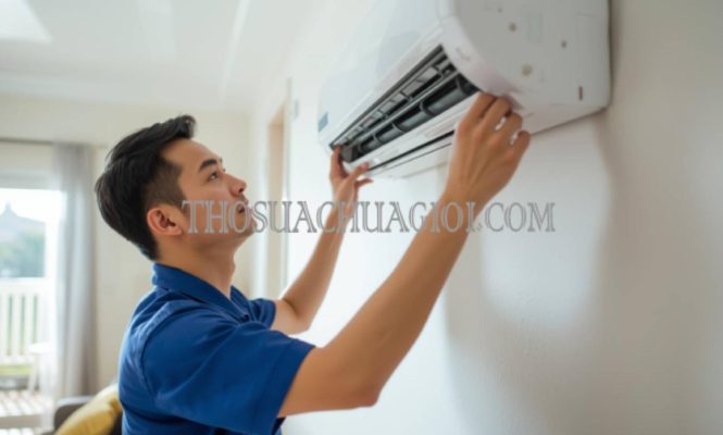 thợ tháo lắp máy lạnh phường tam thắng giá rẻ