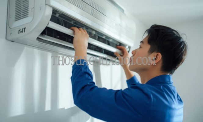 thợ tháo lắp máy lạnh phường trảng dài giá rẻ