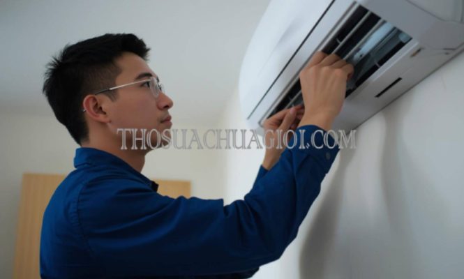 thợ tháo lắp máy lạnh phường trảng dài uy tín