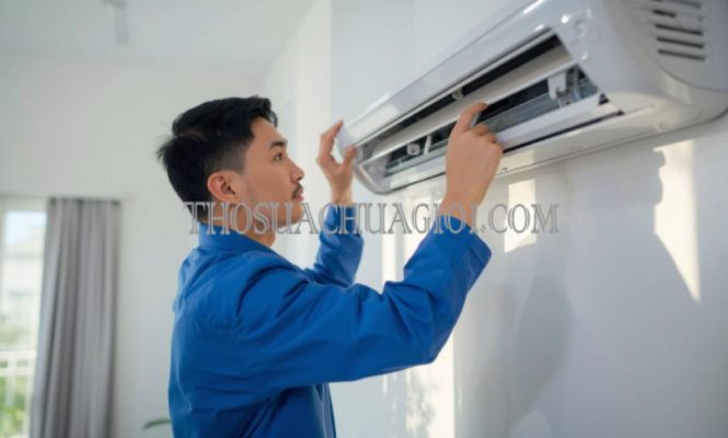 thợ tháo lắp máy lạnh tại bảo lộc