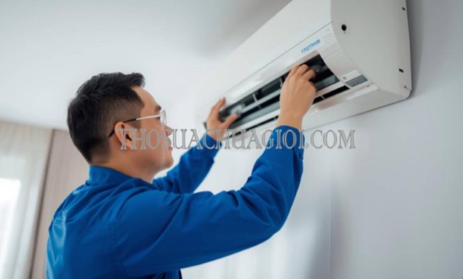 thợ tháo lắp máy lạnh tại bảo lộc uy tín