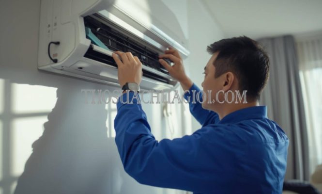 thợ tháo lắp máy lạnh tại bến lức uy tín