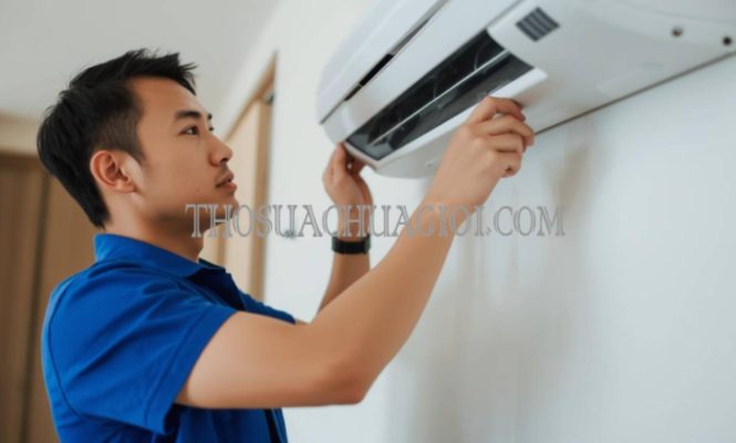 thợ tháo lắp máy lạnh tại châu đức