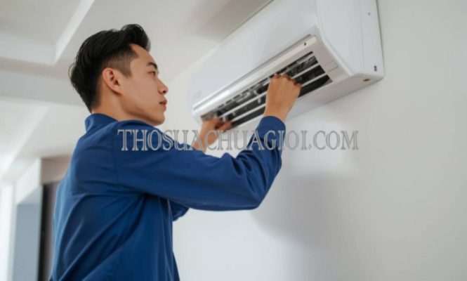 thợ tháo lắp máy lạnh tại châu đức uy tín