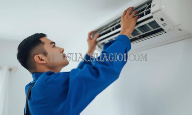 thợ tháo lắp máy lạnh tại đất đỏ giá rẻ
