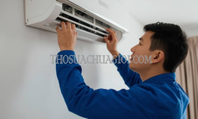 thợ tháo lắp máy lạnh tại đất đỏ uy tín