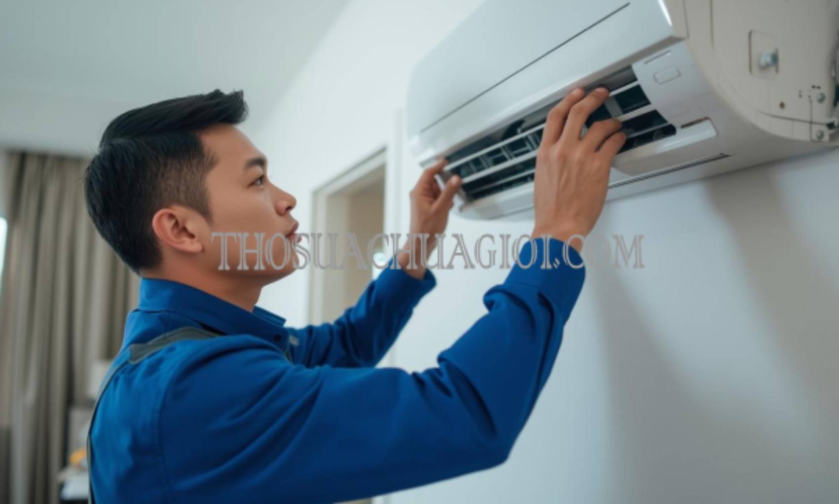 Thợ tháo lắp máy lạnh tại Đất Đỏ giá rẻ 20 phút có mặt
