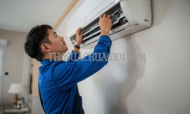 thợ tháo lắp máy lạnh tại điện bàn giá rẻ