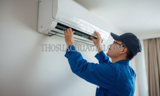 thợ tháo lắp máy lạnh tại đông hà giá rẻ