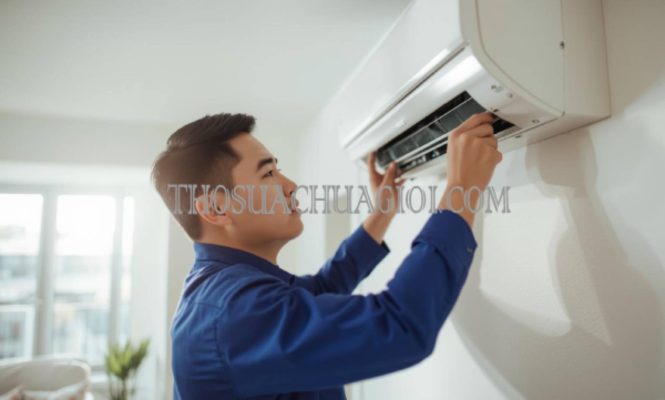 thợ tháo lắp máy lạnh tại đông hà uy tín
