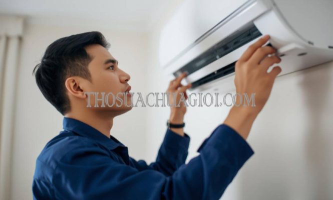 thợ tháo lắp máy lạnh tại đồng hới