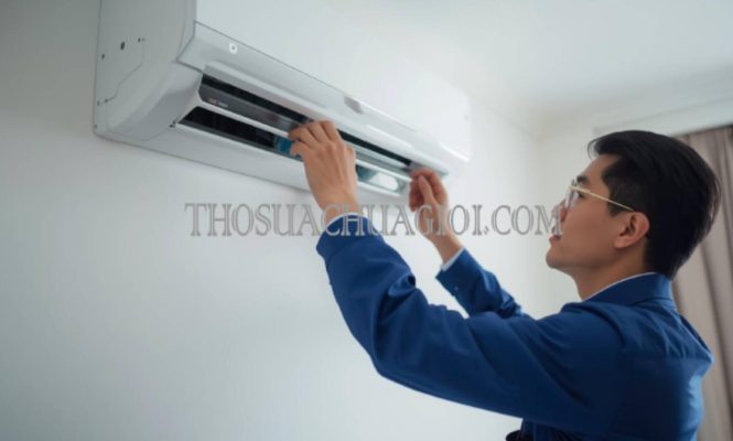 thợ tháo lắp máy lạnh tại đồng hới giá rẻ
