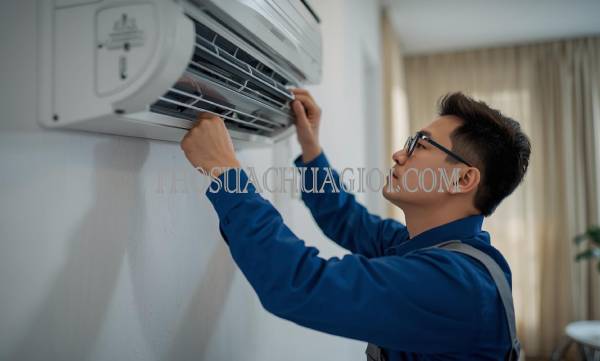thợ tháo lắp máy lạnh tại đồng xoài