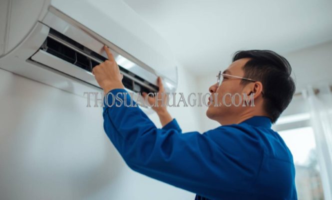 thợ tháo lắp máy lạnh tại hội an uy tín