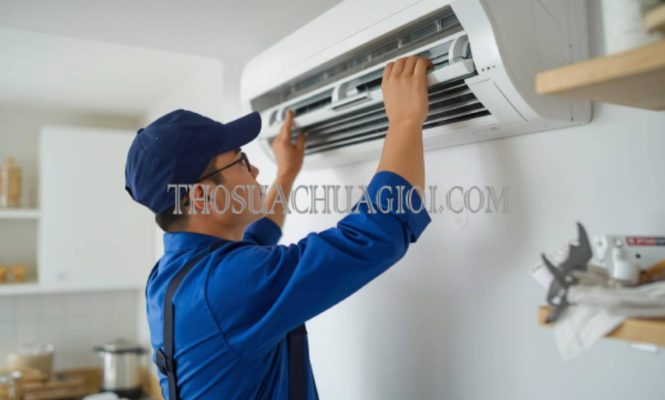 thợ tháo lắp máy lạnh tại long thành giá rẻ