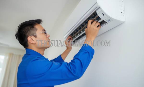 Thợ tháo lắp máy lạnh tại Long Xuyên chất lượng 25 phút có