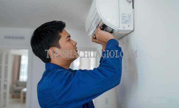 thợ tháo lắp máy lạnh tại ngã bảy giá rẻ