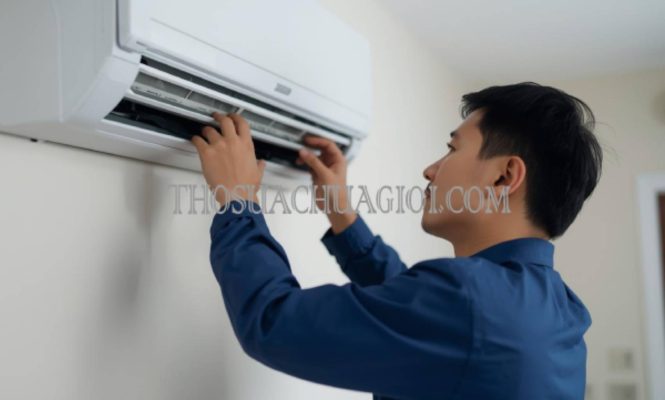 thợ tháo lắp máy lạnh tại nhơn trạch uy tín